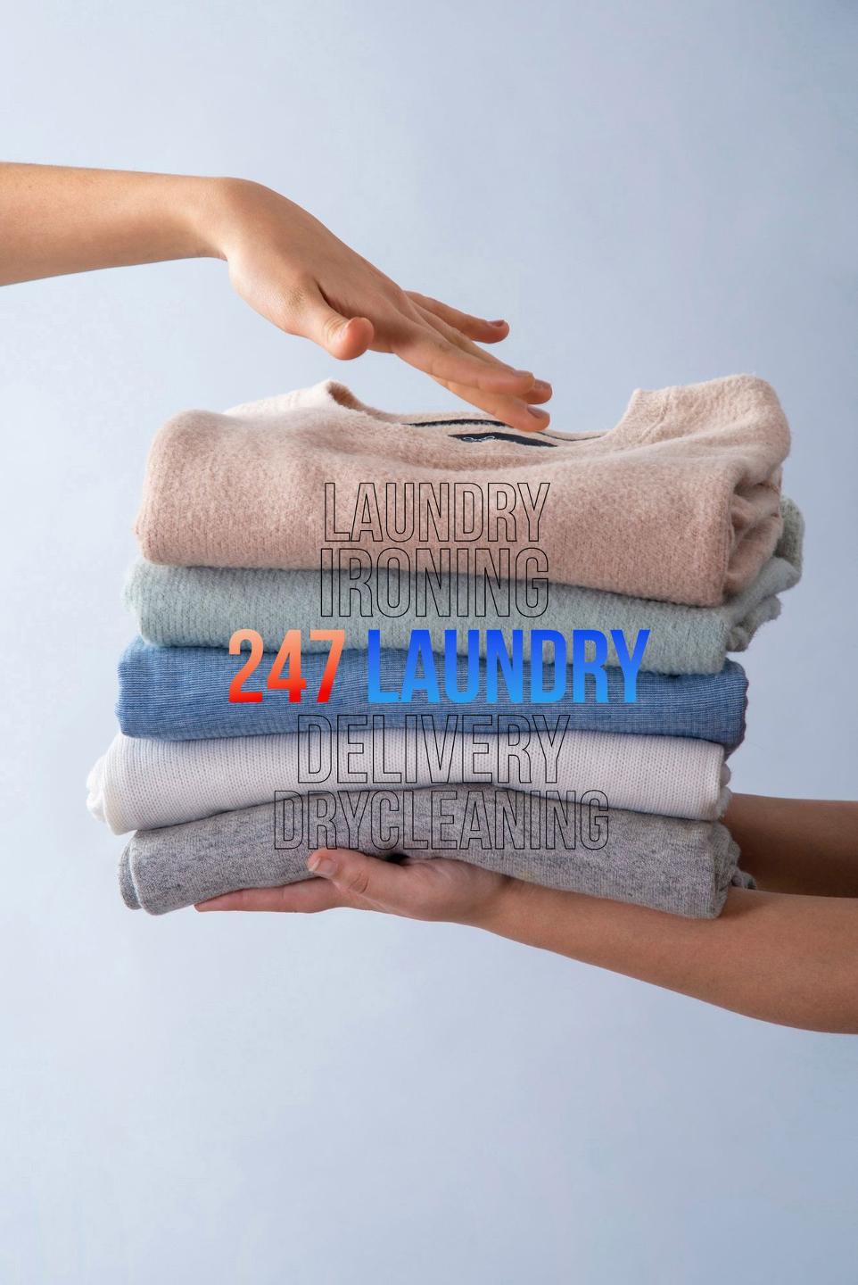 Giặt ủi 247 | Dịch vụ giặt ủi cao cấp - Giặt sấy lấy liền cho quần áo đồ vải của bạn và gia đình